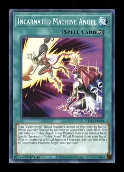 Incarnated Machine Angel LDS2-EN093 1996 Yu-Gi-Oh! TCG Trading Card - Image 1