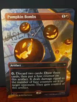 Pumpkin Bombs (Borderless) 26 Marvel's Spider-Man: Eternal-Legal NM - Image 1