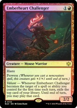 MTG-Emberheart Challenger Bloomburrow(NM-FOIL)#133 - Image 1