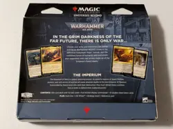 Magic: The Gathering Warhammer 40,000 Forces of the Imperium Commander Deck New - Image 2