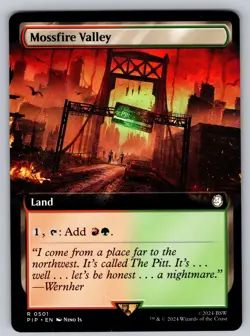 Mossfire Valley (Extended Art) R Universes Beyond: Fallout 501 LP - Image 1
