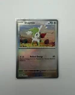 Pokemon TCG Shaymin 087/131 Sv: Prismatic Evolutions Master Ball Holo EN - Image 1