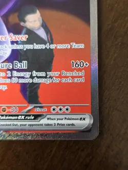 Pokemon TCG Team Rockets Mewtwo EX 281/217 Ascended Heroes SIR - Image 4