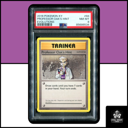 PSA 8 : Professor Oak's Hint : 84/108 : Pokemon TCG : ENG - Image 1