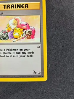 Mr Fuji 58/62 Fossil Set 1st Edition Uncommon Vintage 1999 Pokemon TCG Card LP - Image 5