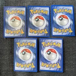 Pokemon EX FireRed & LeafGreen Set 5 Cards LP/MP - Image 2
