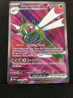 Yanmega ex DRI 206/182 Pokemon Destined Rivals NM/M - Image 1