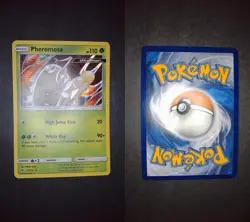 Pheromosa 11/131 Holo Rare Forbidden Light Pokemon Lightly Played - Image 1