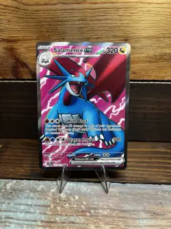 Pokemon Salamence ex 177/159 Journey Together SV Ultra Rare Full Art NM - Image 1