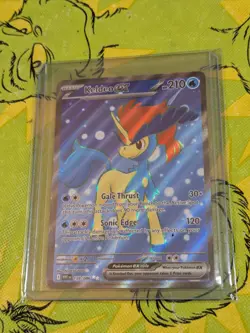 Keldeo ex 159/086 Holo Ultra Rare White Flare Pokemon Near Mint - Image 1