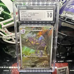 Pokemon Liepard 135/086 SV11W White Flare Art Rare Holo CGC 10 JP 2025 - Image 1