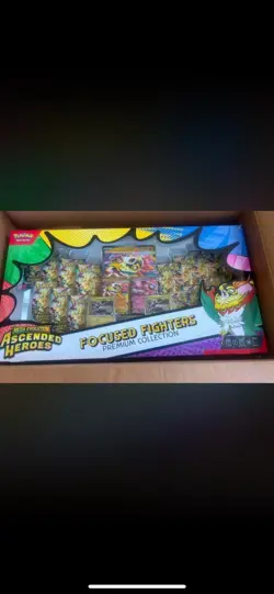 Pokemon Mega Evolution Ascended Heroes Premium Box Focused Fighters 2 boxes ! - Image 1