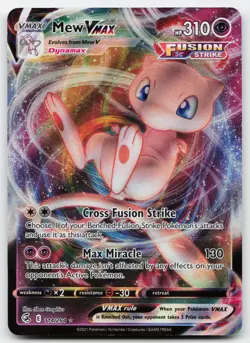 Mew VMAX 114/264 (MP) - Fusion Strike - Ultra Rare - Pokemon TCG - Image 1