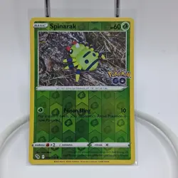 Spinarak (Peelable Ditto) 006/078 Pokemon GO Reverse Holo - Image 1