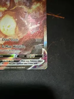 Pokemon TCG Charizard VMAX SWSH261 Full Art Ultra Rare Black Star Promo NM - Image 3