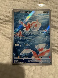 Pokemon TCG Goldeen Illustration Rare 087/084 Pitch Black IR - Image 1