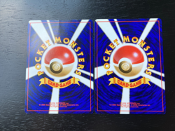Pocket Monster Pokemon Base Set Trainers Energy Removal & Gust of Wind VG/LP - Image 2
