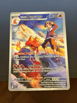 Pokemon ME: Ascended Heroes Ethan's Magcargo 222/217 Illustration Rare Holo - Image 1