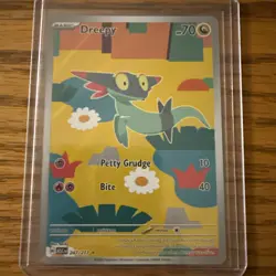 DREEPY 247/217 ILLUSTRATION RARE ASCENDED HEROES POKEMON HOLO NEAR MINT - Image 1