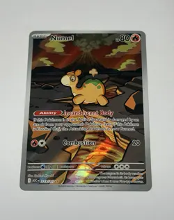 Numel 223/217 Illustration Rare Ascended Heroes Pokemon Card TCG Holo NM - Image 1