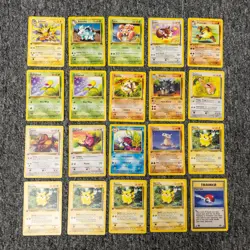 Pokemon Collection Lot 20 1st Edition JUNGLE Set 1999 WOTC Vintage Cards *NM/PL* - Image 1