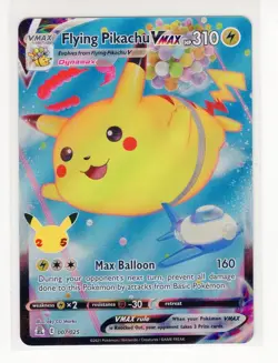 ENGLISH Flying Pikachu VMax Celebrations 007/025 Pokemon Card (kx) - Image 1