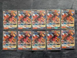Pokemon Tcg Charizard GX 20/147 Sm-Burning Shadows Holo x10 Lot - Image 1