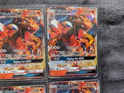 Pokemon Tcg Charizard GX 20/147 Sm-Burning Shadows Holo x10 Lot - Image 3