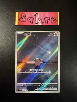 MINT/NM Condition Cleffa Illustration Rare SV Obsidian Flames 202/197 Pokemon - Image 1
