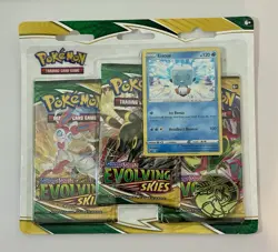 Pokemon TCG Evolving Skies Umbreon & Rescue 3 Pack Blisters - Image 5