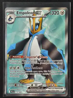 Empoleon ex 114/094 Phantasmal Flames Pokemon Holo NM - Image 1
