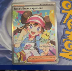 Pokemon Rosa's Encouragement 123/088 Full Art Perfect Order - Image 1
