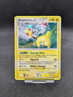 Pokemon Ampharos Platinum Base Set 1/127 Rare Holo Played - Image 1