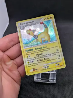 Pokemon Ampharos Platinum Base Set 1/127 Rare Holo Played - Image 3