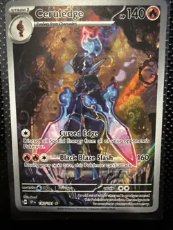 Ceruledge Surging Sparks Holo Pokemon TCG Card Illustration Rare, 197/191 - Image 1