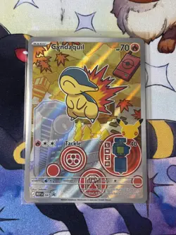 Pokemon TCG - First Partner Illustration - Cyndaquil - MEP 047 - Promo - NM/MT - Image 1