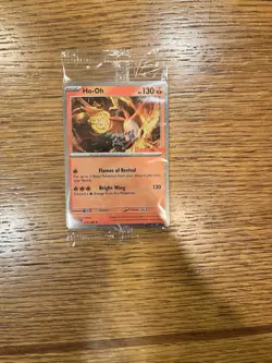 Ho-Oh 010/086 GameStop Promo Stamped Sealed Pokemon Chaos Rising Corner Swirl - Image 1