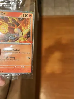 Ho-Oh 010/086 GameStop Promo Stamped Sealed Pokemon Chaos Rising Corner Swirl - Image 2