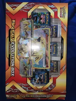 Pokemon Arcanine BREAK Evolution Box OPEN BOX New Sealed Packs XY Evolutions - Image 1
