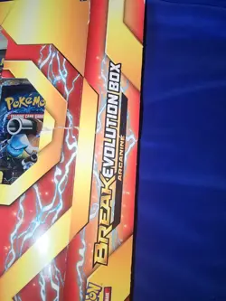 Pokemon Arcanine BREAK Evolution Box OPEN BOX New Sealed Packs XY Evolutions - Image 2