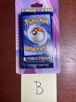 Pokemon TCG XY Evolutions Charizard Sealed Booster Pack 10 Cards English 2016 B - Image 1