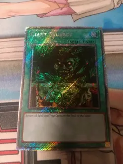 Yu-Gi-Oh! - Giant Trunade RA03-EN097 1st Edition, Platinum Secret Rare - Image 1
