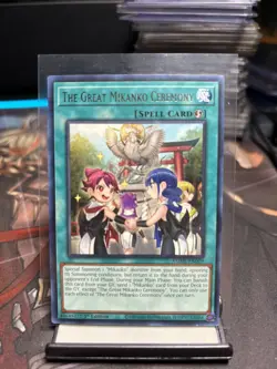 Yu-Gi-Oh! The Great Mikanko Ceremony 1st Ed. AMDE-EN029 Rare NM x1 - Image 1