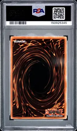 Yu-Gi-Oh! PSA 7 Gaia the Dragon Champion Ultra Rare Name Reverse Foil Error LOB - Image 2