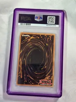 Yu-Gi-Oh! PSA 7 Gaia the Dragon Champion Ultra Rare Name Reverse Foil Error LOB - Image 4