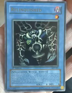 Konami Yu-Gi-Oh! Relinquished SDP-001 Starter Deck Pegasus 1st Ed Ultra ENG - Image 3