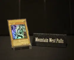 Blue-Eyes White Dragon Ultra Rare LOB-001 Unlimited English MP - Image 1
