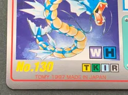Pokemon Scratch Card Gyarados NO.130 TOMY Pokemon TCG 1997 Japan Nintendo Rare - Image 5