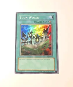 Yugioh Toon World Super Rare Magic Ruler MRL-076 LP - Image 1