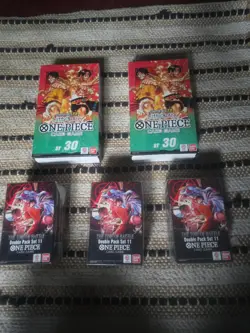 Lot Of One Piece Tcg New Sealed Items - Image 2